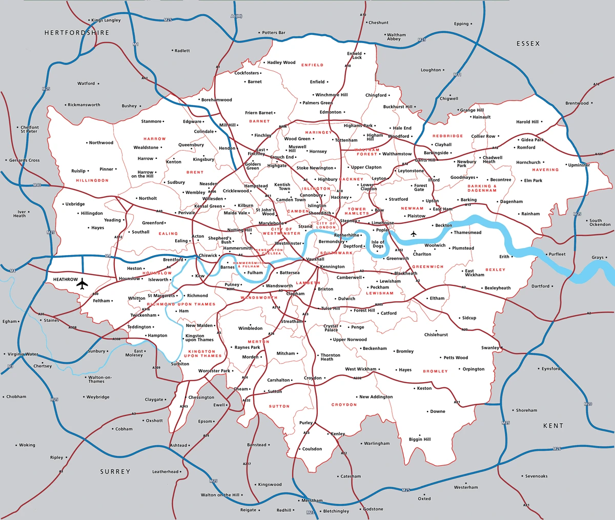 dvs zone map greater london