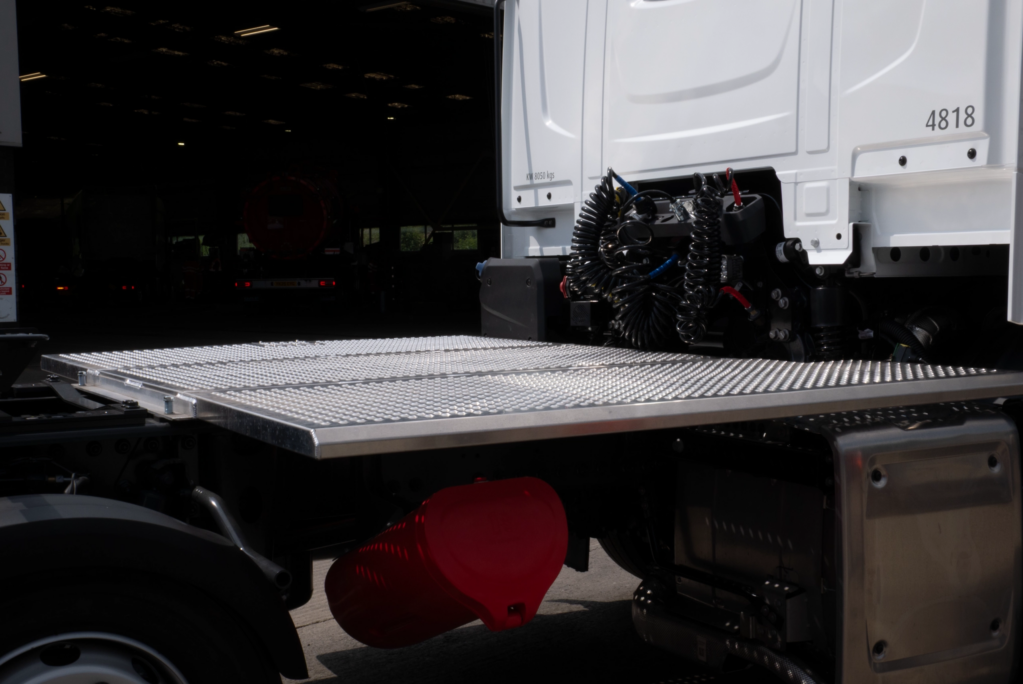 Chassis infil fitted to an HGV by SM UK