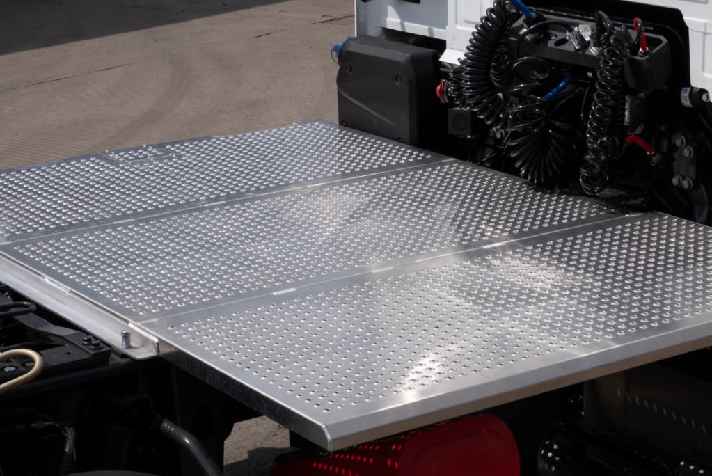 Chassis infil fitted to an HGV by SM UK