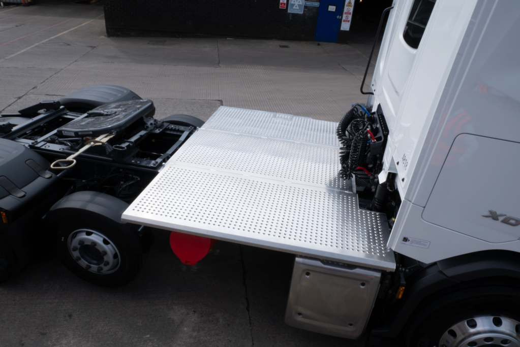 Chassis infil fitted to an HGV by SM UK