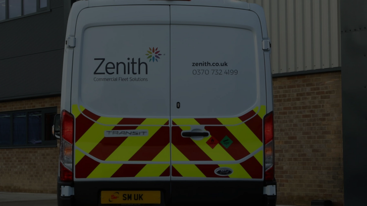 Zenith Van conversion outside SM UK building