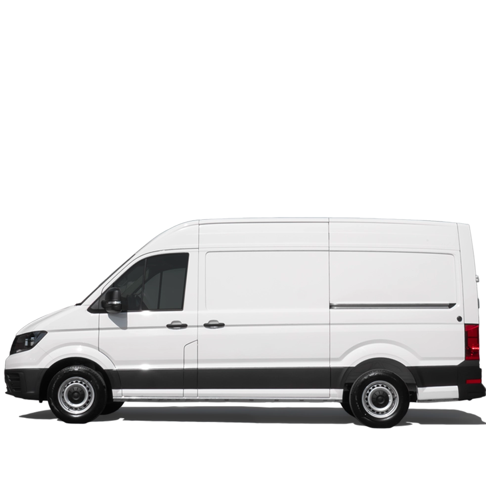 Profile of White Van